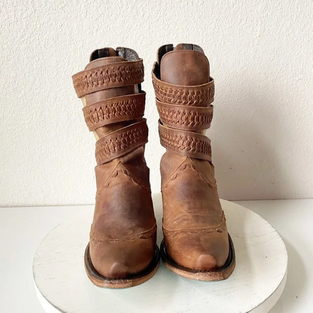 Lane brown leather
